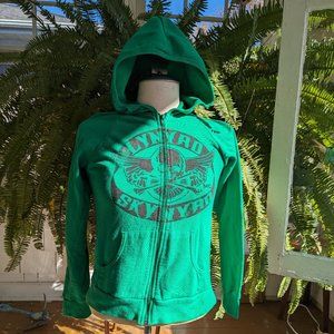 vintage green Lynyrd Skynyrd hoodie